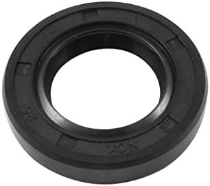 uxcell Metric Rotary Shaft Oil Seal 25x42x8mm TC Double Lips Rubber by uxcell