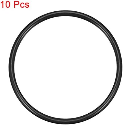 uxcell Nitrile Rubber O-Rings 56mm OD 49mm ID 3.5mm Width, Metric Nitrile - Image 2