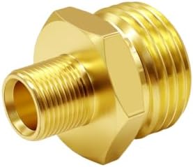 Lovegarden 2PCS 3/8 Compression Male x 3/4" GHT Male Reducer Tube Fitting - Image 6