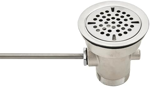 Kratos 29N-124 Waste Valve, Lever Handle, 3-1/2" Sink Opening - Image 3