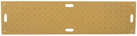 4 Pack 2' x 4' - 1/2" Heavy Duty Ground Protection Mats - Polyethylene Mat - Image 6