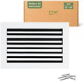 Modern Air Vent Cover 12x8 – Slim Design Aluminum Linear Slot Diffuser by GREENVENT