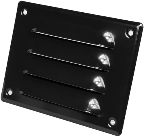 Repa Market 5.5" x 4" Inch Black Air Vent Cover - Image 7