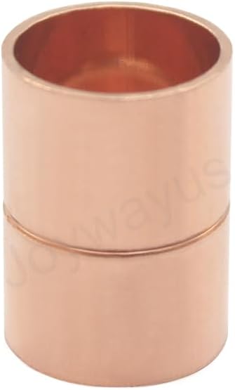 Joywayus 10PCS 1/4" Copper Coupling - Image 3
