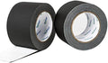 Gaffers Tape 3 inch Black 2/Pack, 30 Yards Each, Heavy Duty, Non-Reflective No by FetefestforTapes