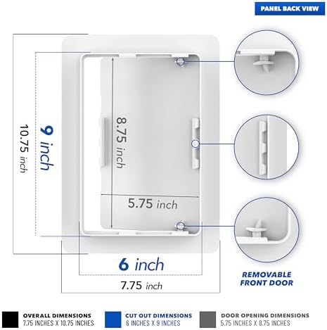 6x9 Access Panel for Drywall - Image 2