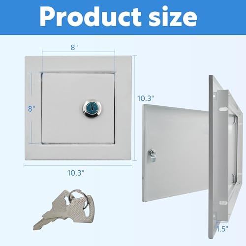 ttxxlgchh 8x8 Galvanized Steel Drywall Access Door - Image 2