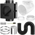 4 Inch Dryer Lint Trap Kit, Metal Lint Collector Box by GTACASS