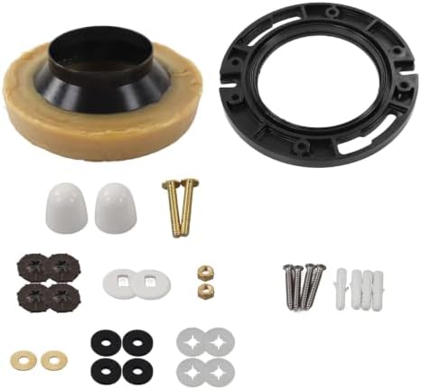 Toilet Wax Ring Kit, Toilet Flange Repair Kit by Unknown