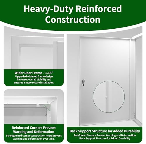 22 x 30 Access Panel for Drywall, Thicken 1.2mm Ceiling Access Panel for Drywall - Image 4