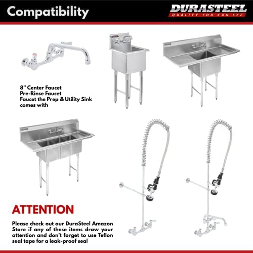 DuraSteel Wall Mount Faucet Installation Kit - Image 4