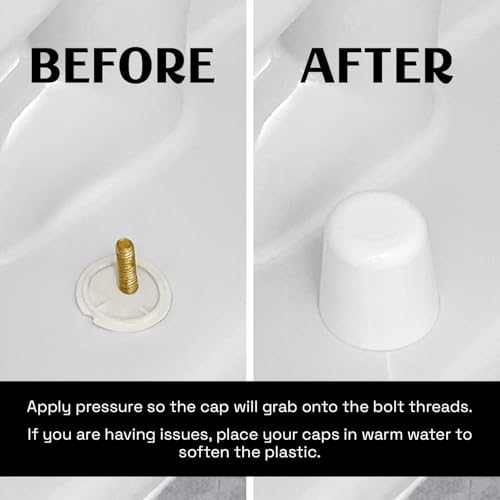 Stinky John's Tall Toilet Bolt Caps: Don't Cut Those Bolts! 100% Made in USA - Image 5