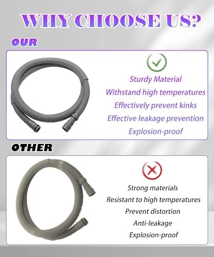 AEM74333104 AEM74333101 AP7034217 PS16621806 Dishwasher Drain Hose - Image 6
