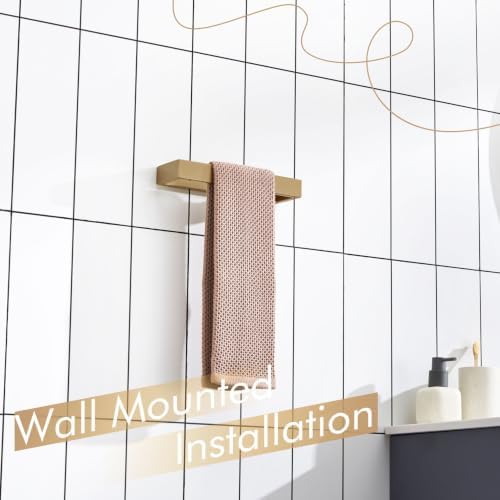 KOKOSIRI Towel Ring for Bathroom Hand Towel Holder 9 Inch Towel Hanger Rack - Image 5