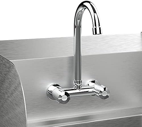 Bonnlo Upgraded Commercial Hand Wash Stainless Steel Prep/Bar Sink - Image 7