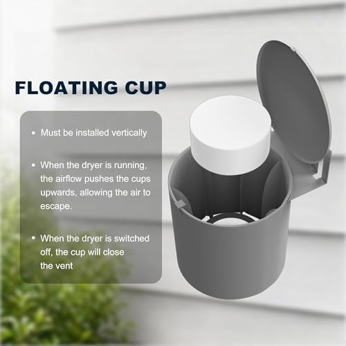4 Inch Dryer Vent Cover UV Resistant - Image 6