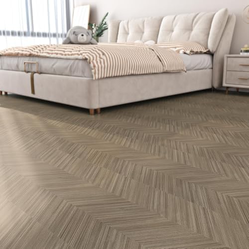 Livelynine Herringbone Wood Grain Contact Paper by Livelynine