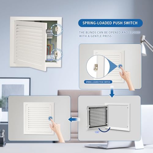 15.4 x 15.4 Louvered Access Panel - Image 4