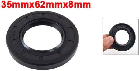 uxcell Metric Rotary Shaft Oil Seal 35x62x8mm TC Double Lips Rubber - Image 3
