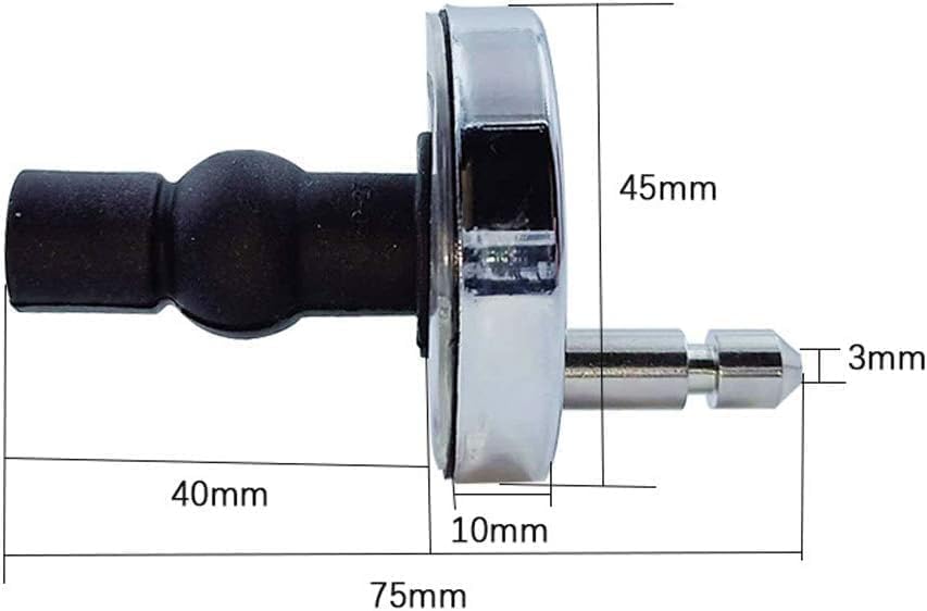 Upgraded 2 Full set Toilet Seat Hinge Fixings Top Fix Nuts Screws Quick Release - Image 2