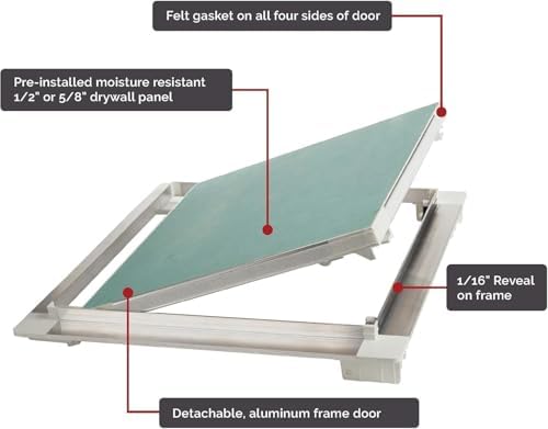 RGB AL 4014 Touch Latch Tile Access Door - Image 4