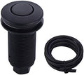 Air Activated Switch Button for Sink Garbage Disposal Part, Matte Black by SINKINGDOM