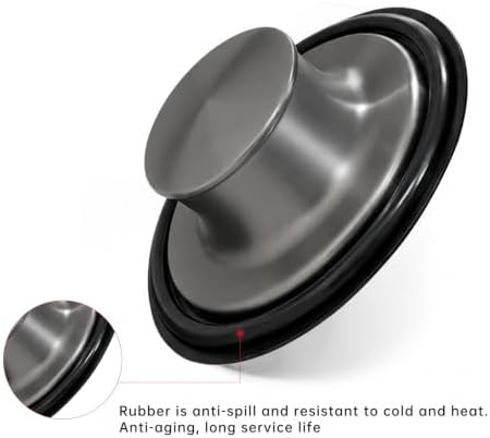 Garbage Disposal Flange and Stopper, Gunmetal Black - Image 3