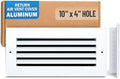 Fits 10x4 Hole | Aluminum Return Air Grille by Handua | Vent Cover Grill by Handua