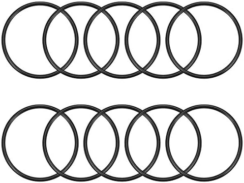 uxcell 10pcs 63x56x3.5mm Nitrile Rubber O-Rings Metric Sealing Gasket by uxcell