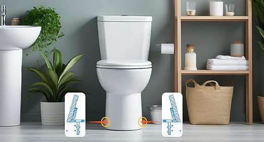 KUMGROT Toilet Floor Mounting Bolt Kit, Toilet Anchoring Screws - Image 5