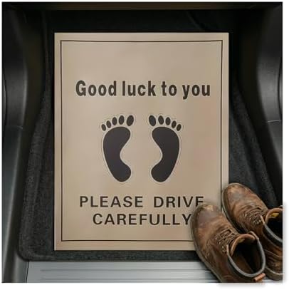 50PCS 16 x 20 Car Paper Floor Mat, Disposable Kraft Paper Vehicle Floor Foot by Guilcam