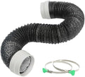 Heavy Duty 4inch Flexible Dryer Vent Exhaust Duct Hose 8 Ft by Nxpceay
