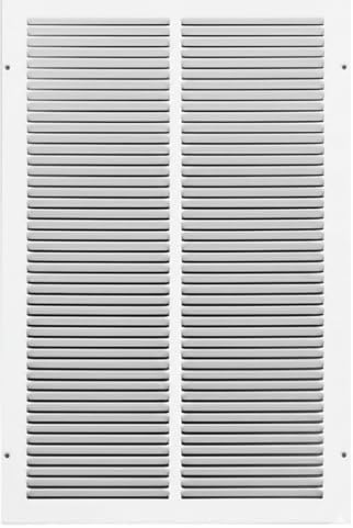 18 x 10 Inch Return Air Vent Cover, Solid Steel HVAC Grille by SierraGrates