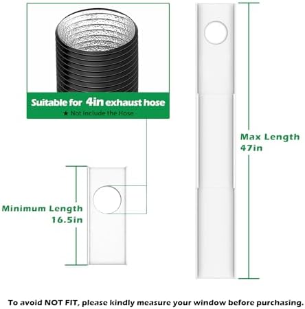 Forestchill Dryer Vent Window Kit - Image 2