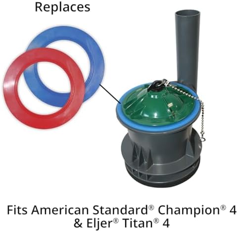 Korky 2X Long Life Toilet Flush Valve Seal Fits American Standard Champion 4 - Image 3