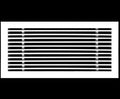 HVAC Premium 20"W X 4"H Linear Aluminum Clip-On Bar Return Air Grille by HVACPremium