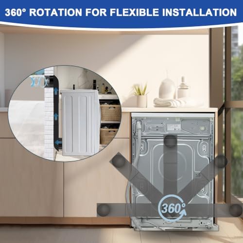4" Periscope Dryer Vent, Upgraded 29-45" Slim Offset Adjustable Duct, Stainless - Image 7