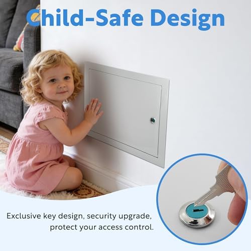 14x14 Galvanized Steel Drywall Access Door - Image 6