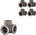 3/4" 3-WAY ELBOW: Industrial Threaded Black Iron Pipe Fittings; Natural by PRIMPIPEWORKS