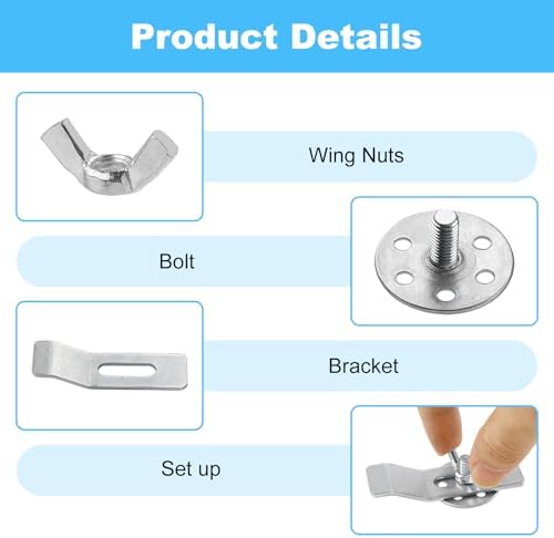 Sink Clips Kit, Sink Mounting Kit Bracket, Undermount Sink Clip, Kitchen Sink - Image 3