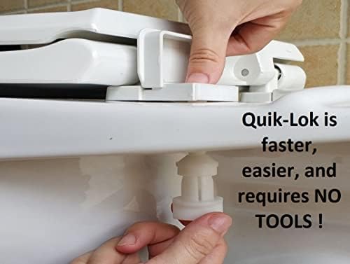 2Q1R6-90 Builder Grade Slow Close Plastic Toilet Seat - Image 5