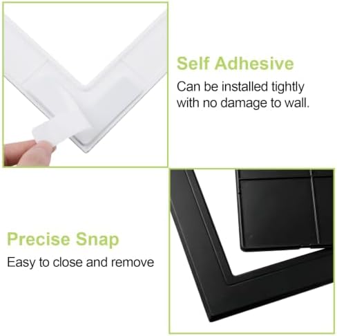 Self Adhesive Access Panel for Drywall 10 x 10 inch Surface-Mounted Wall Hole - Image 4