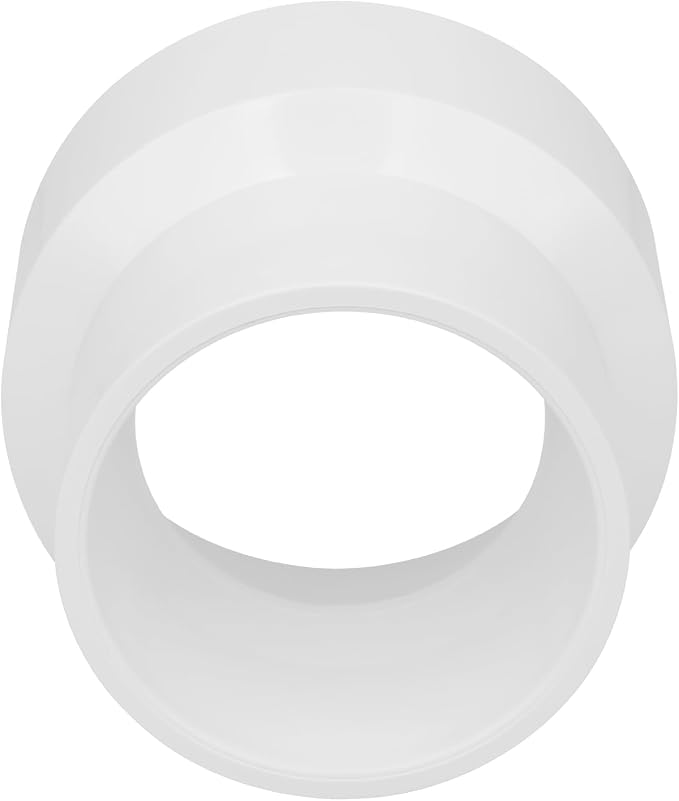4" x 3" PVC Increaser/Reducer Coupling Adapter Schedule 40 PVC Slip Reducing - Image 6