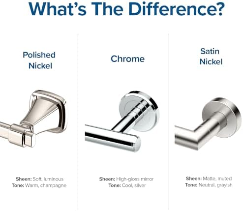 Gatco 5463 Locke Single Post Toilet Paper Holder, Satin Nickel - Image 3