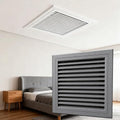 Gray Return Air Grille, 14x22in Cold Air Return Vent Cover by Unknown