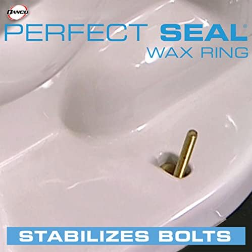 DANCO All-in-One Toilet Installation Kit, Perfect Seal Wax Ring & Zero Cut Bolts - Image 5