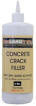 Concrete Crack Filler - 2 LB for Filling in Concrete Cracks on driveways by ConSANDtrate