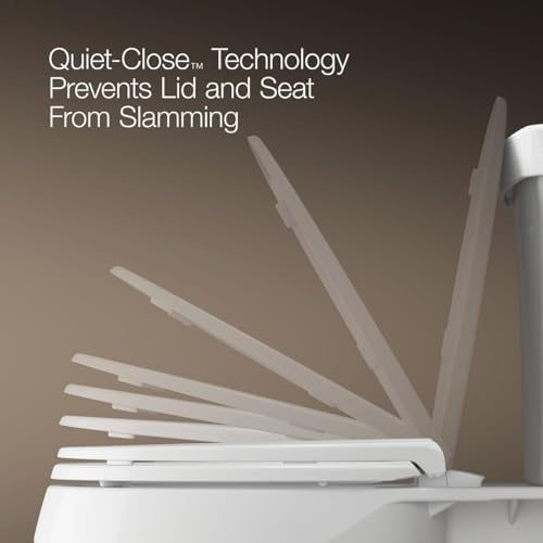 KOHLER Cachet Nightlight Round Toilet Seat Soft Close, ReadyLatch® - Image 5