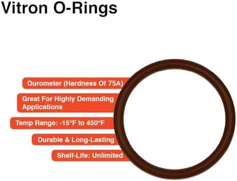 394 O-Ring, 75A Durometer, 25-3/8" OD, 3/16" Width - Image 3