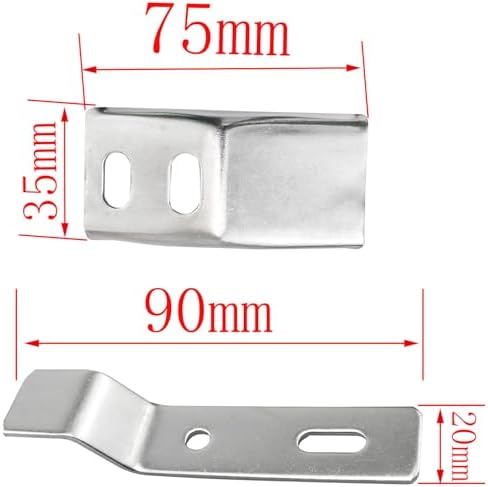 CHENJIN 2PCS Wall Mounted Sink Bracket Set - Image 2